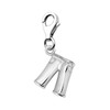 Quiges 925 Silver Charm Pendant Clothing with Lobster Clasp for
