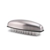 Ipetboom Pcs Stainless Steel Nylon Nail Brush Hand Nail Cleaning