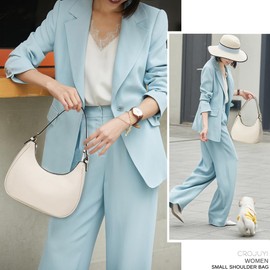 CROJUYI Small Crescent Shoulder Bags Purses for Women Retro Classic Clutch Hobo Tote Purse and Handbag Cute Crossbody Bags