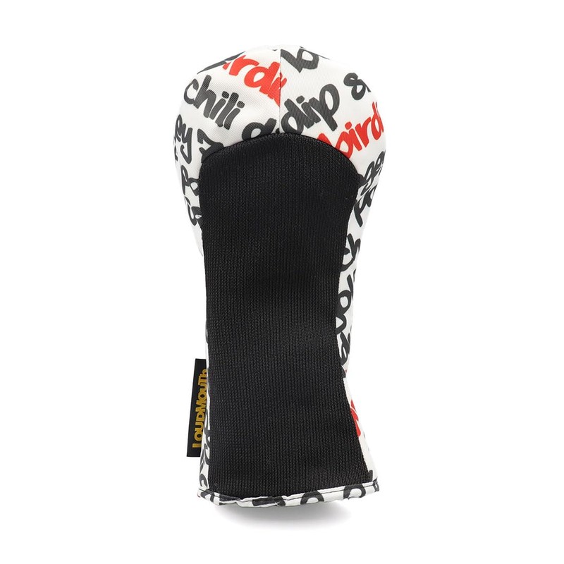 Loudmouth Headcover Driver LM-HC0020/DR (409 Big Words White)