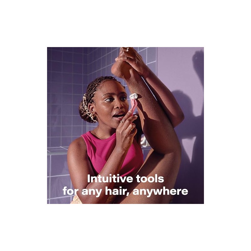 Wilkinson Sword Intuition Complete Care Razors for Women, Hydra-Boost Serum,