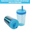 6pcs Replacement Straws for Zak Designs Kelso 15 oz, with