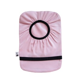 Spoonie Threads Light Pink Elastic Ostomy Bag Cover | Fashionable & Adjustable Colostomy Stoma Ileostomy Pouches | Light Pink, 5x8 (Small Opening)