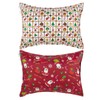 ALVABABY Cotton Toddler Pillowcases 2 Pack Kids Pillow Cover Fit