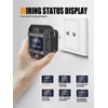 Aicevoos Outlet Tester Electrical GFCI Trip Tester Receptacle Detector with