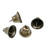 VILLFUL Polished Brass Hand Call Bell 20pcs Decorative Bells for