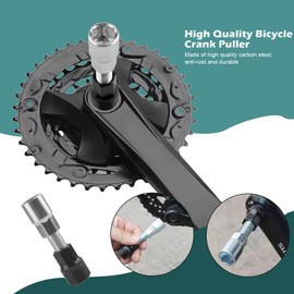 Crank Puller Bicycle Bottom Bracket Bicycle Crank Tool, Bicycle Crank Puller Bottom Bracket Key Bicycle Bottom Bracket Remover Puller with 16 mm Key, Bottom Bracket Puller for Bicycle Repair