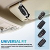 TOPPERFUN 2Pcs Garage Door Opener Clips, Universal Garage Remote Key