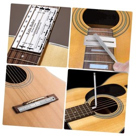 FUNOMOCYA Complete Guitar Setup Kit for Repair and Maintenance Includes Wrenches Files String Action Ruler and String Changing Tools All Guitar Ukulele Bass and Mandolin Adjustments