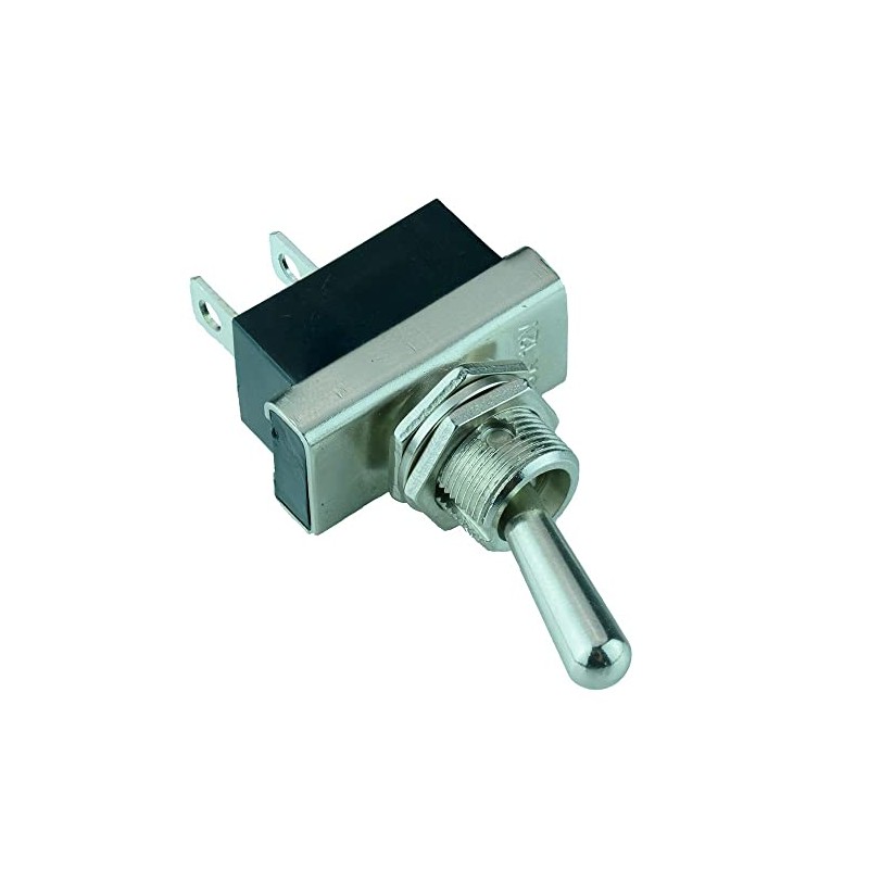 Off-(On) Momentary Toggle Switch SPST 12mm Panel Cut Out Quick