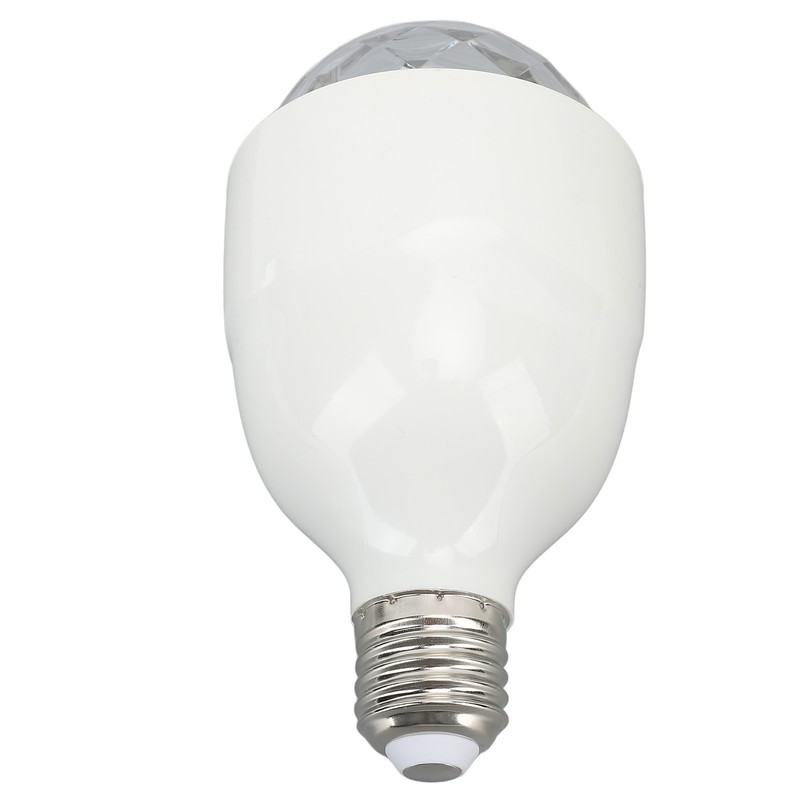 Disco Ball Lamp Bulb E27 Sound Activated Remote Control RGB