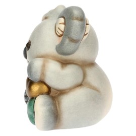 THUN - Mini koala Sidney portafortuna - ceramica - Collezione Animali - 5,5 x 4,1 x 5,6 cm