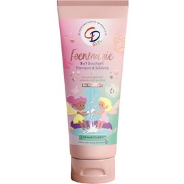 CD Girl Gel de Ducha 3 en 1 para Niñas | Gel, Champú y Acondicionador con Aloe Vera y Durazno Orgánicos | Apto para Piel Sensible | Vegano y Sin Microplásticos – 250 ml
