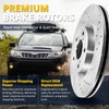 AUTOCLUB Front 11.65 in and Rear 11.99 in Brake Kit