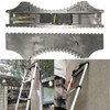 Ladder Stabilizer with Strap and Screws, Rubber Steep Ladder Accessory
