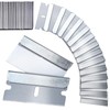 Gold Deer 100-Piece Set Scraper Replacement Blades, Scraper Metal Single-Sided