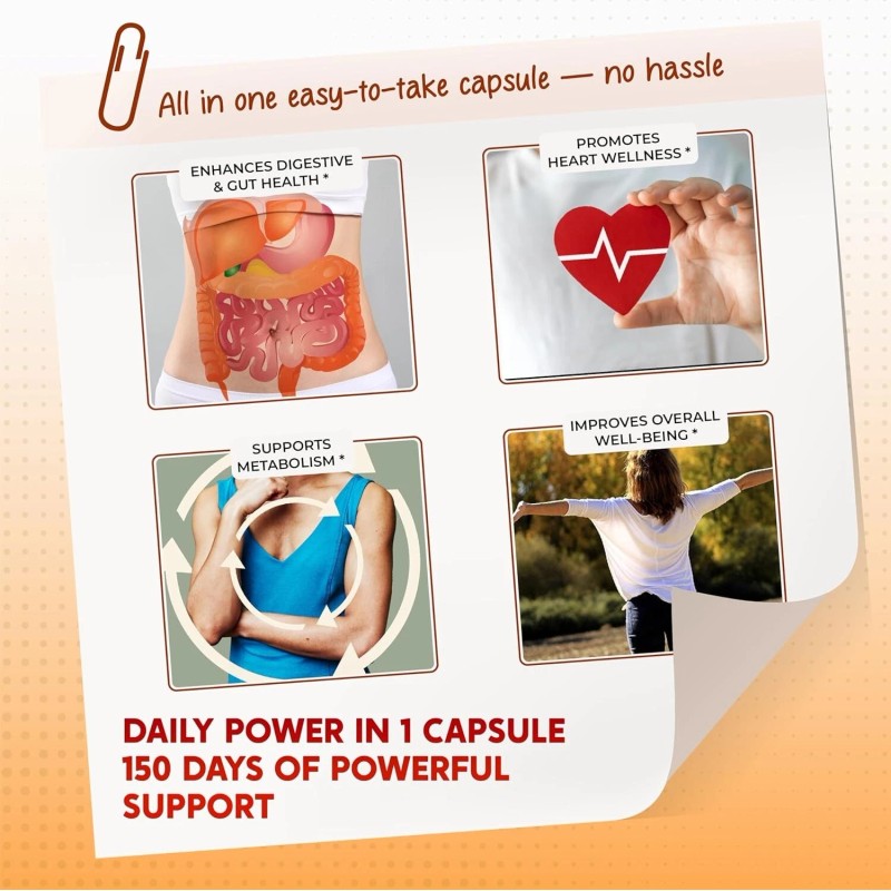 Peak Pury Cayenne Pepper Supplement, Hawthorn Berry, Ginger, Cinnamon, Berberine