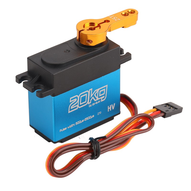20KG Servo Aluminum Alloy 270 Degree Metal Gear RC Servo