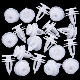 Rexka 20pcs Door Trim Panel Retainer Clip Fastener 6504014 Compatible with Jeep Chrysler Dodge Wrangler Cherokee Grand Cherokee PT Cruiser Town & Country Caravan Grand Caravan Intrepid Trucks