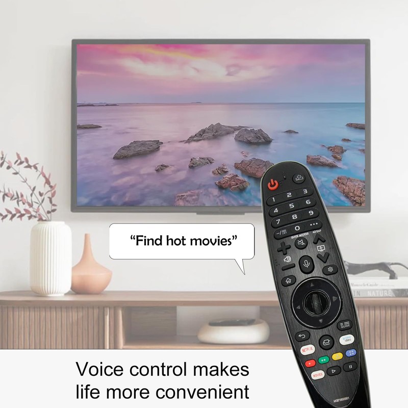 PIPRIDAE Voice-Magic-for-LG-TV-Remote-Control-Replacement Compatible with LG Smart OLED Thinq Webos TVs