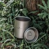 Boundless Voyage Titanium Mug with Lid 350ml Double Wall Outdoor