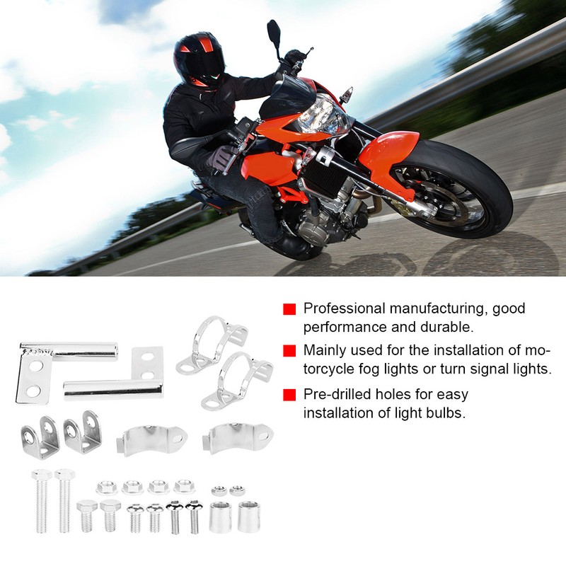 Motorcycle Universal Modification Fog Driving Light Turn Signal Light Bracket