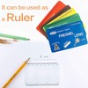 MagDepo 6 Pack Credit Card Size Magnifier Ruler Fire Starter