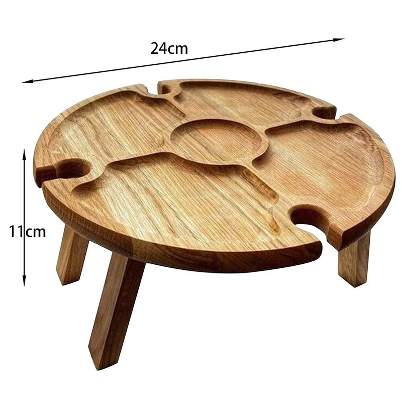 Pvczool Folding Portable Picnic Table, Outdoor Fold Up Camping Camp