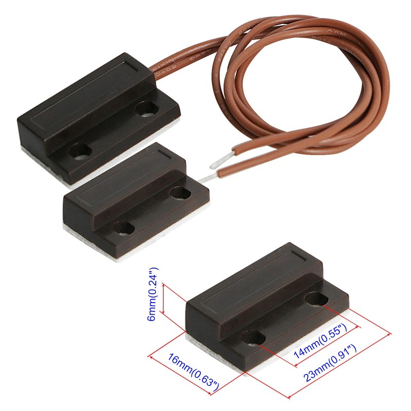 Aoje-Link RC-39NC Wired Magnetic Door Switch Window Sensor Alarm for