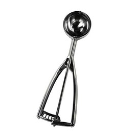 Fat Daddio's SCOOP-24 Measuring Scoop, No. 24, 2 2/3 tbsp, Silver