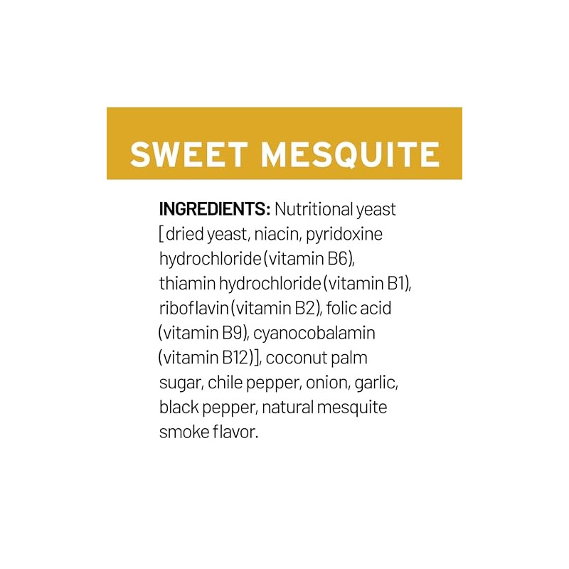 Spice Hunter Sweet Mesquite Nutritional Yeast, 2 Ounce (Pack of