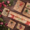 AhfuLife 2 Rolls Christmas Wrapping Paper - 17 Inch ×