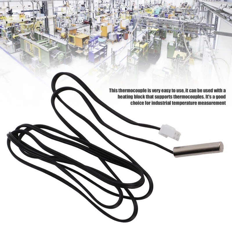 B3950 NTC Thermocouple, 10k Stainless Steel Temperature Sensor Probe Highly