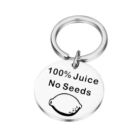 PLITI Vasectomy Gift Vasectomy Recovery Gift Vasectomy Surgery Gift For Husband Vasectomy Cutting Gift 100% Juice No Seeds Keychain (Juice No Seeds kyCA)