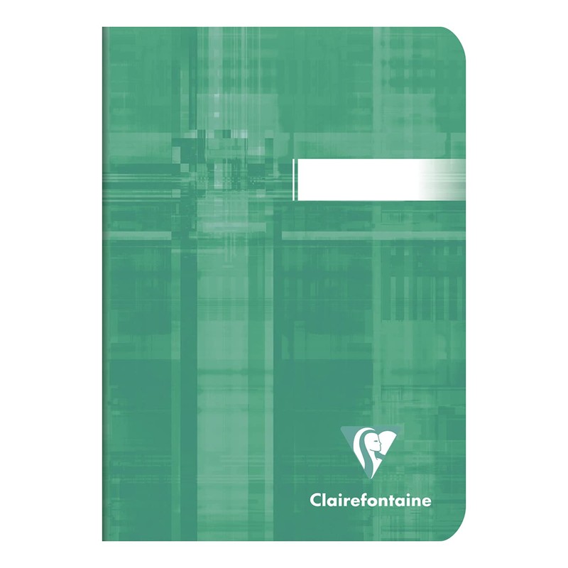 Clairefontaine 3646C - Pack of 10 notebooks DIN A6, stapled,