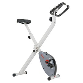 Sunny Health & Fitness Magnetic Foldable Exercise Bike - SF-B2989, grey