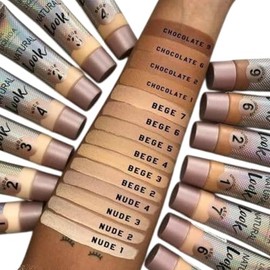 Ruby Rose Natural Look Base Líquida Acabado Textura Ligera Uso Diario Vegana Cruelty Free Dermatológicamente Probada Nude