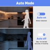 LUXJET Rechargeable Motion Sensor Wardrobe Light, 3.3ft Flexible LED Strip