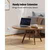 Extension Cord 6ft SUPERDANNY Mini Power Strip Ultra Right Angled