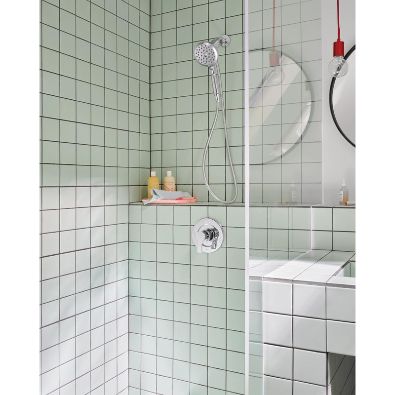 Moen Verso Handshower, Detachable Round Shower Head with Magnetix Docking