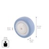 Wagner 03675101 Furniture Castor Soft Replacement Wheel Deluxe Diameter 50