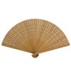 Hand Fan Bamboo Silk Fan Wooden Folding Vintage Fan
