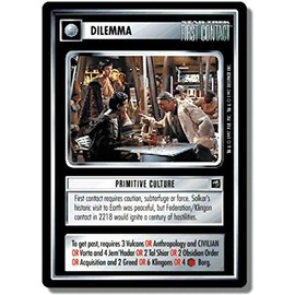 Decipher Star Trek CCG 1E FC First Contact Primitive Culture 13R