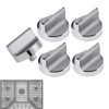 (2025 Upgraded) W10594481 Gas Stove Knobs Replacement for Whirlpool Range/Oven–Stainless