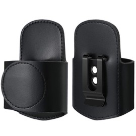 BBTO Artificial Leather Stethoscope Holder Handmade Stethoscope Hip Holder with Clip to Protect from Neck Carrying or Loss for Holding Your Stethoscope (2)