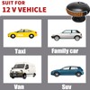12V Protable Car Heater, 150W Windshield Defroster Defogger, Quick Heating,