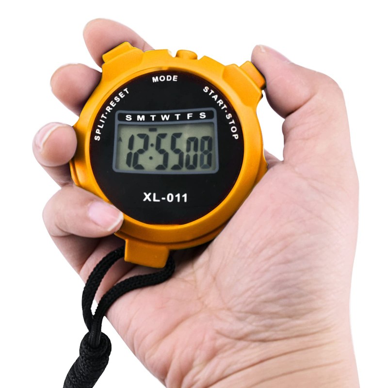 Digital Sports Stopwatch Timer Stopwatch Large Display Interval Training Timer