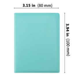 ZEONHEI Pack of 12 Mini Smiley Notebooks, Pocket Notebooks with PU Leather Case, Small Notepad Notebooks for Memo Journal, Diary, 10 x 7.3 cm, 100 Sheets/200 Pages, 6 Colours