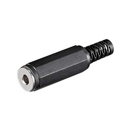 Goobay 11059 Jack - 3.5 mm - stereo - plastic version with cable protector