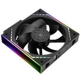 Thermalright TL-M12QR Case Fan-120mm Quiet,Wireless Splicing Building Block CPU Fan Reverse,Infinity Mirror ARGB Lighting Effects,New Power Chip Module Simplifies Wiring Management|1500RPM